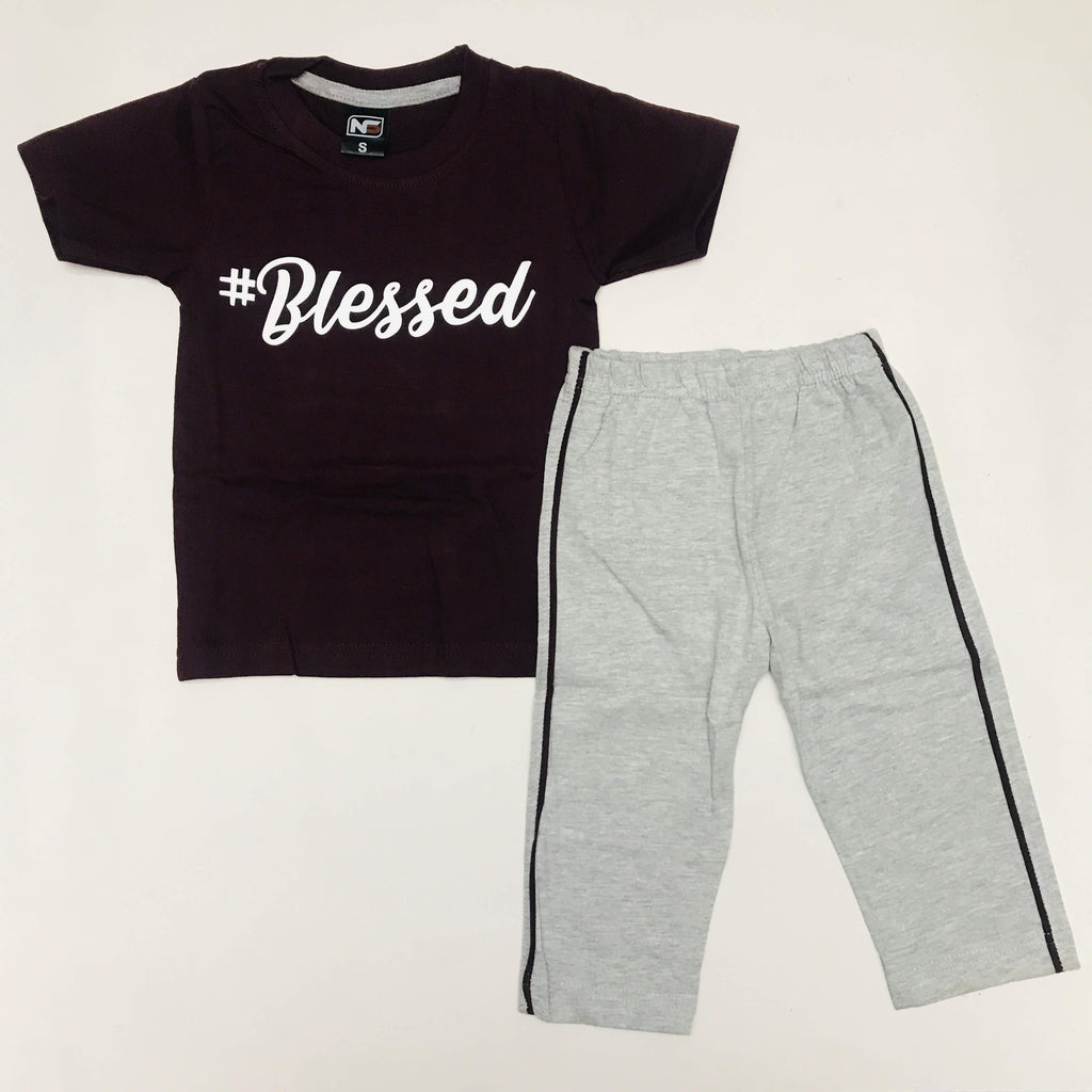 Kids Printed Pant Set