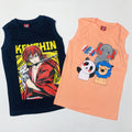 Just Relax Sleeveless T-Shirt Combo