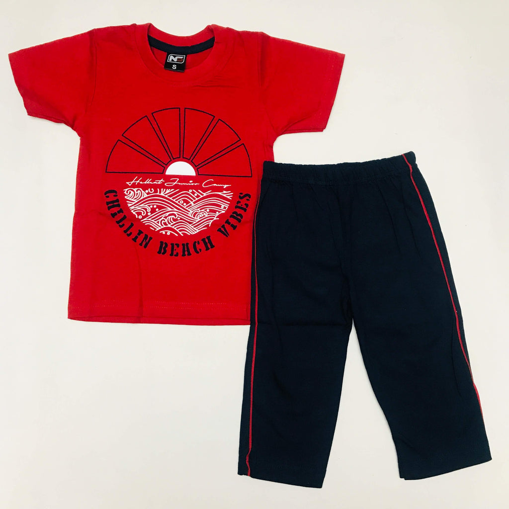 Kids Printed Pant Set