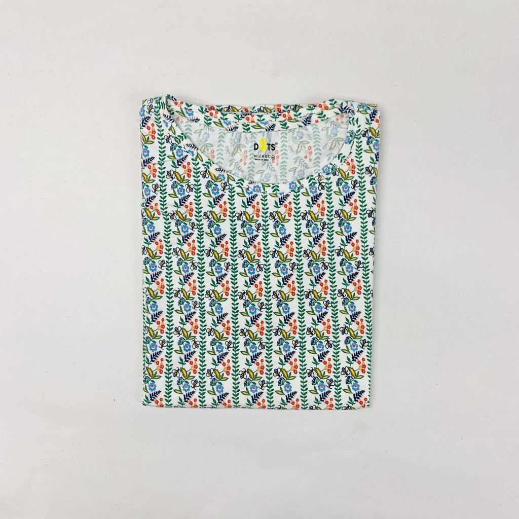Dots Ladies Printed T-Shirt