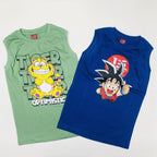 Just Relax Sleeveless T-Shirt Combo