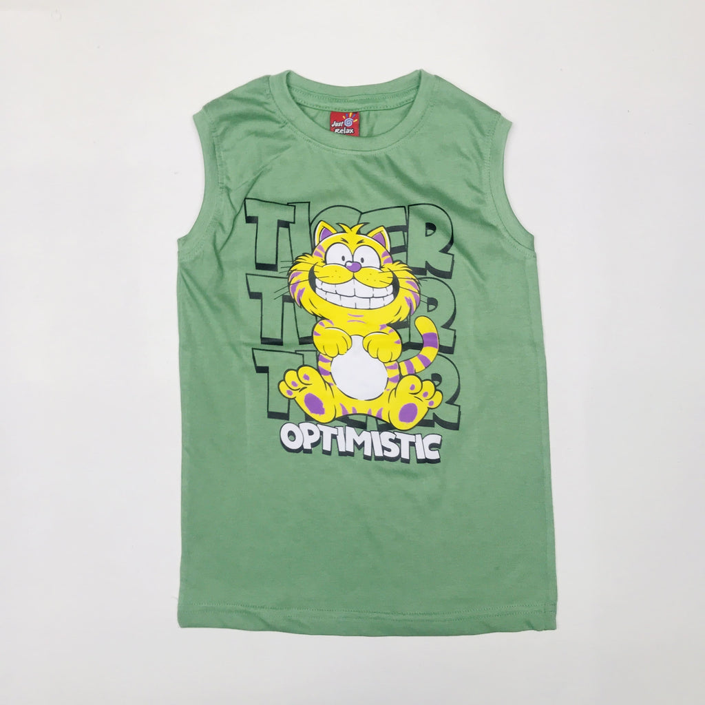 Just Relax Sleeveless T-Shirt Combo