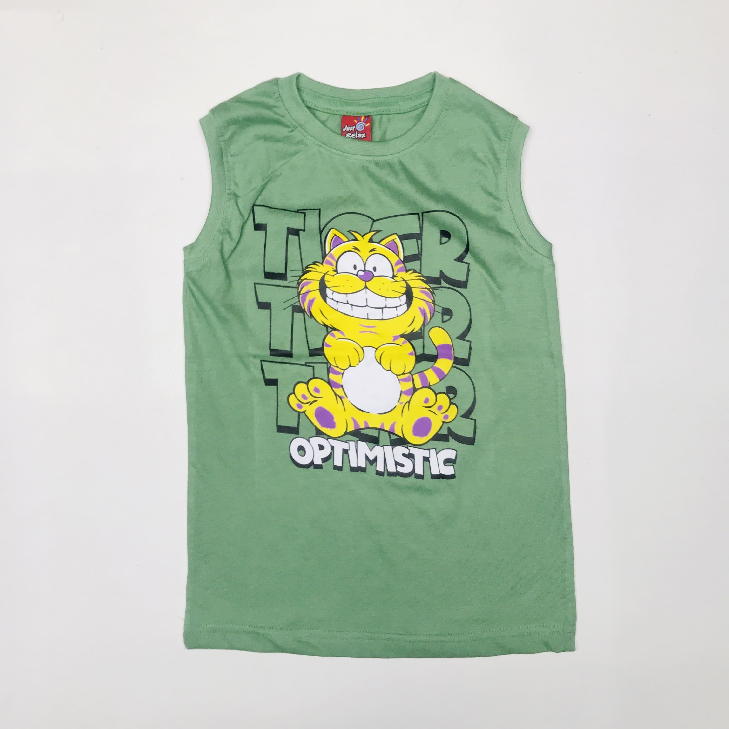 Just Relax Sleeveless T-Shirt Combo