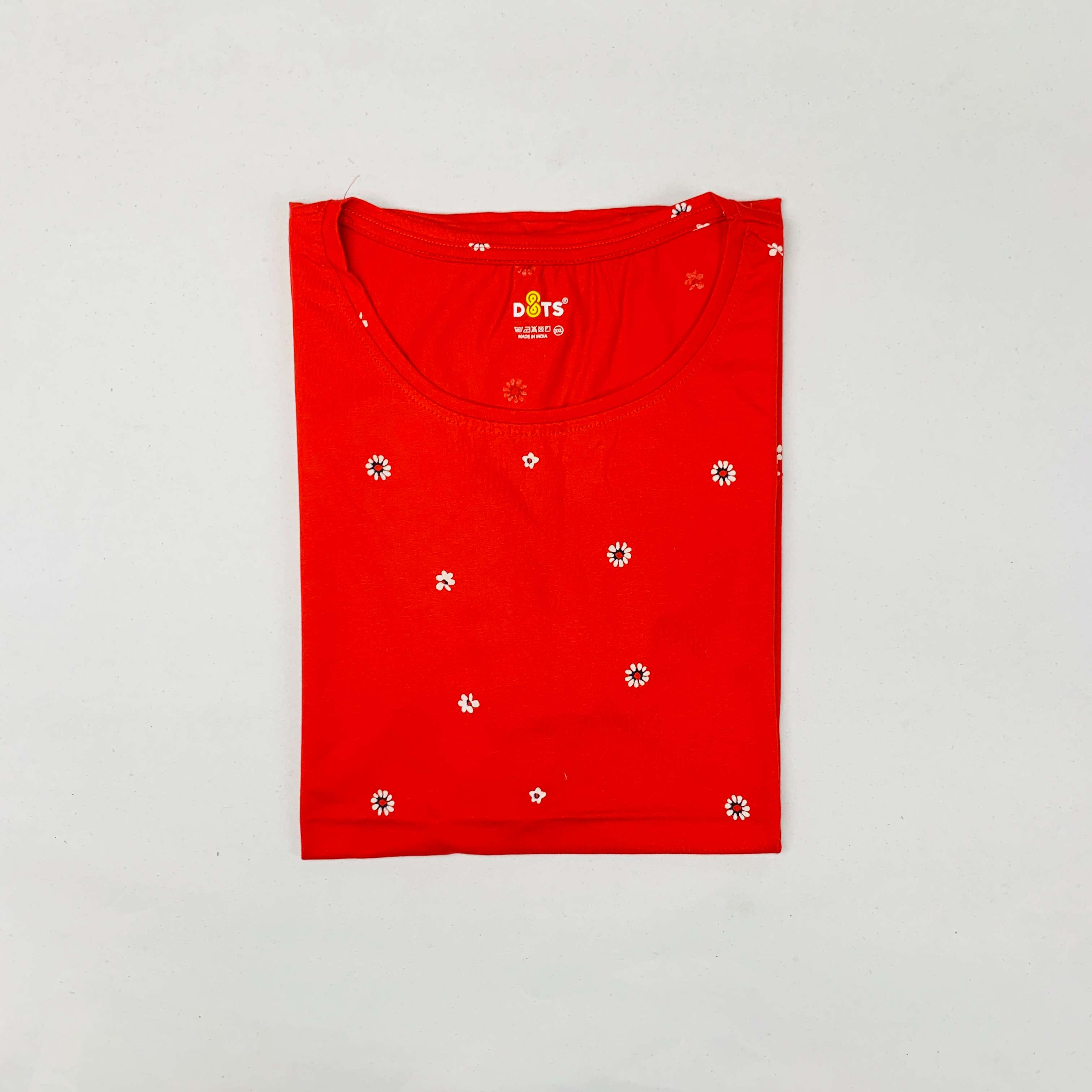 Dots Ladies Printed T-Shirt