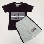 Kids Printed Nikker Set