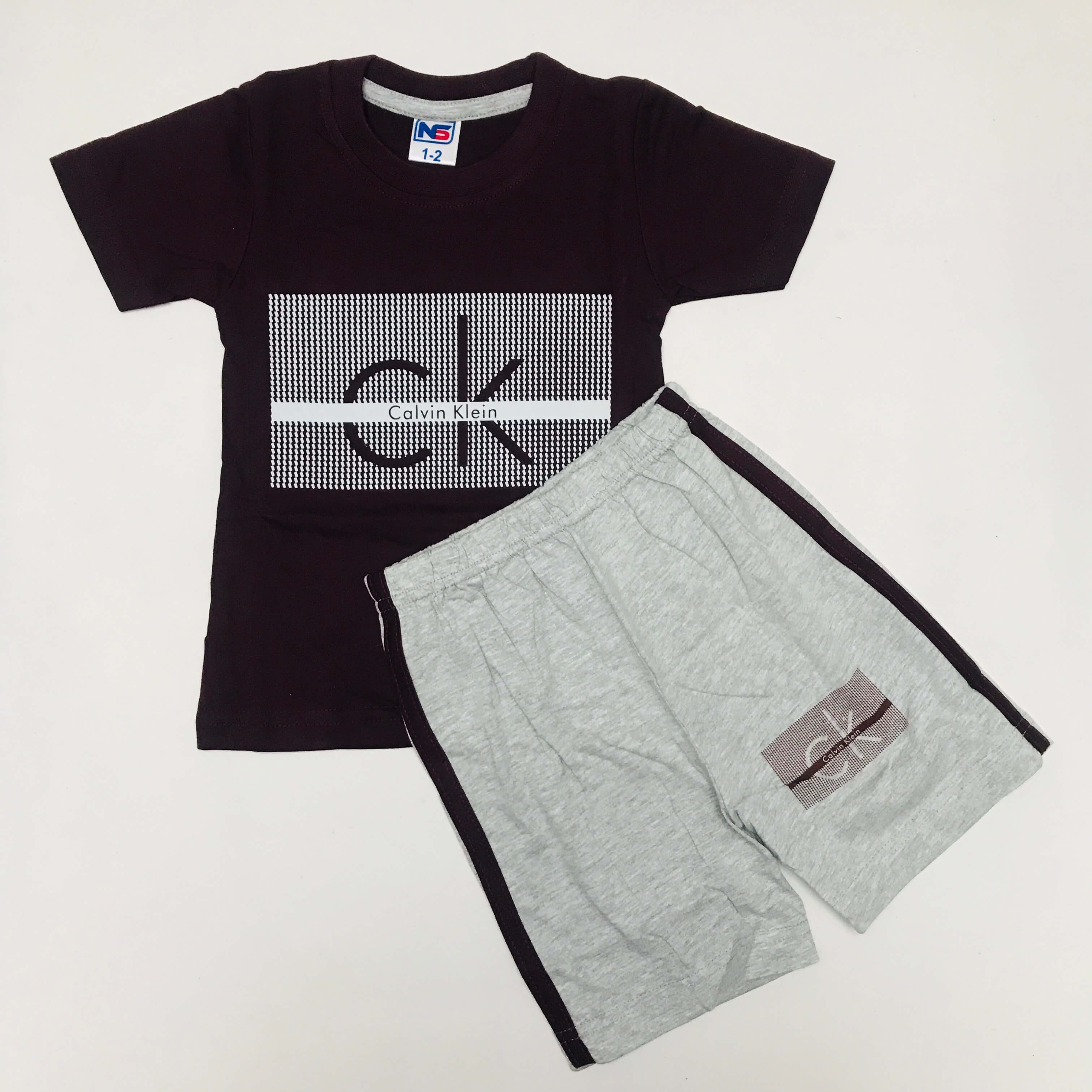 Kids Printed Nikker Set