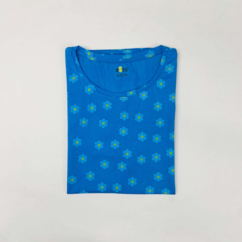 Dots Ladies Printed T-Shirt
