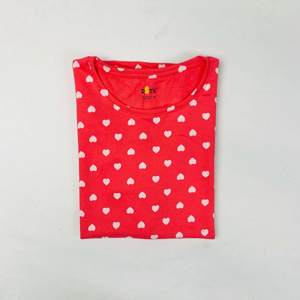 Dots Ladies Printed T-Shirt