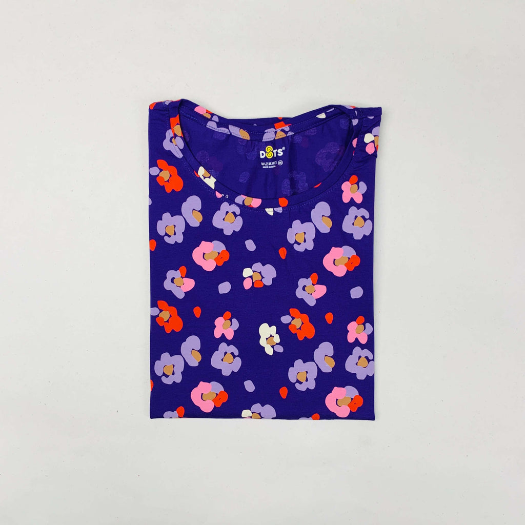 Dots Ladies Printed T-Shirt