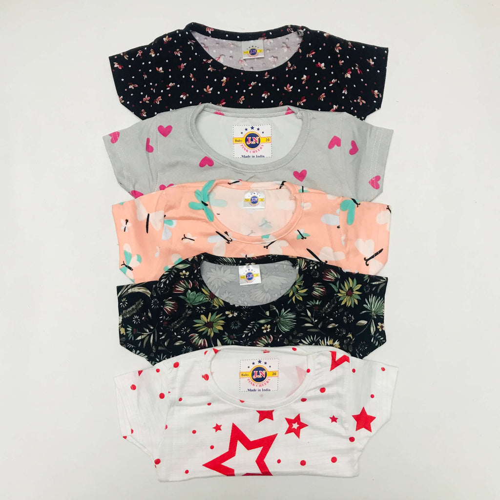 Printed Top Combo Pack of 5