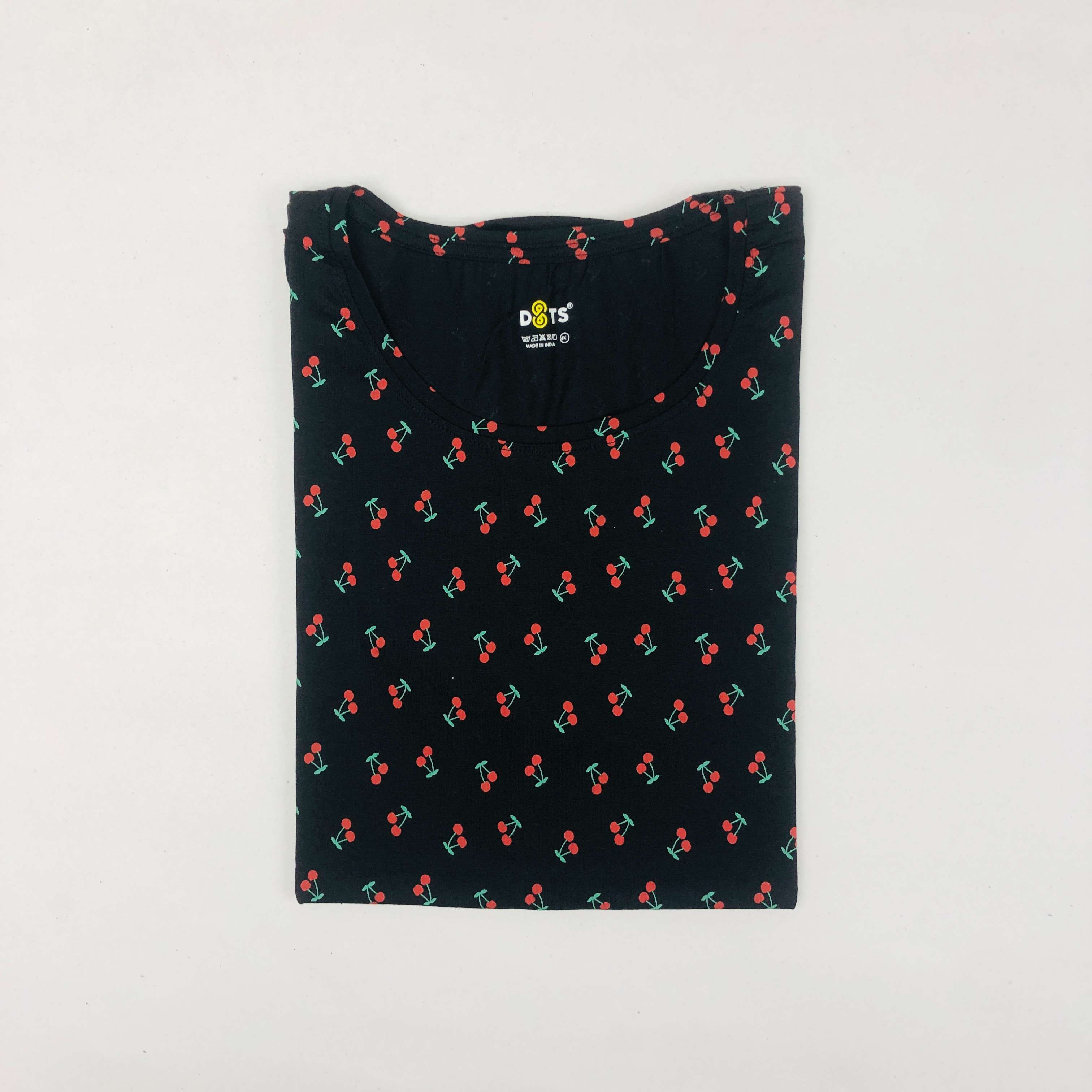 Dots Ladies Printed T-Shirt