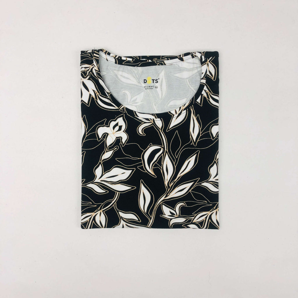 Dots Ladies Printed T-Shirt