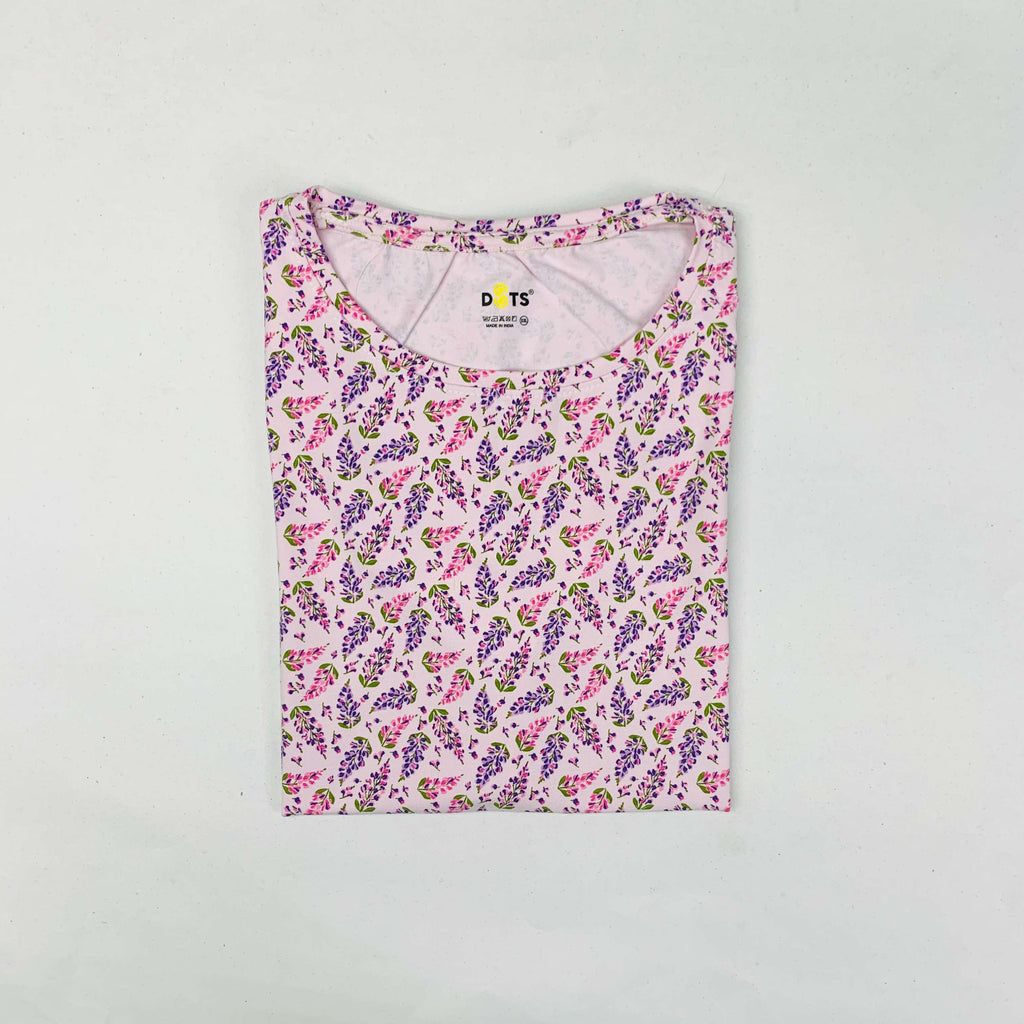 Dots Ladies Printed T-Shirt