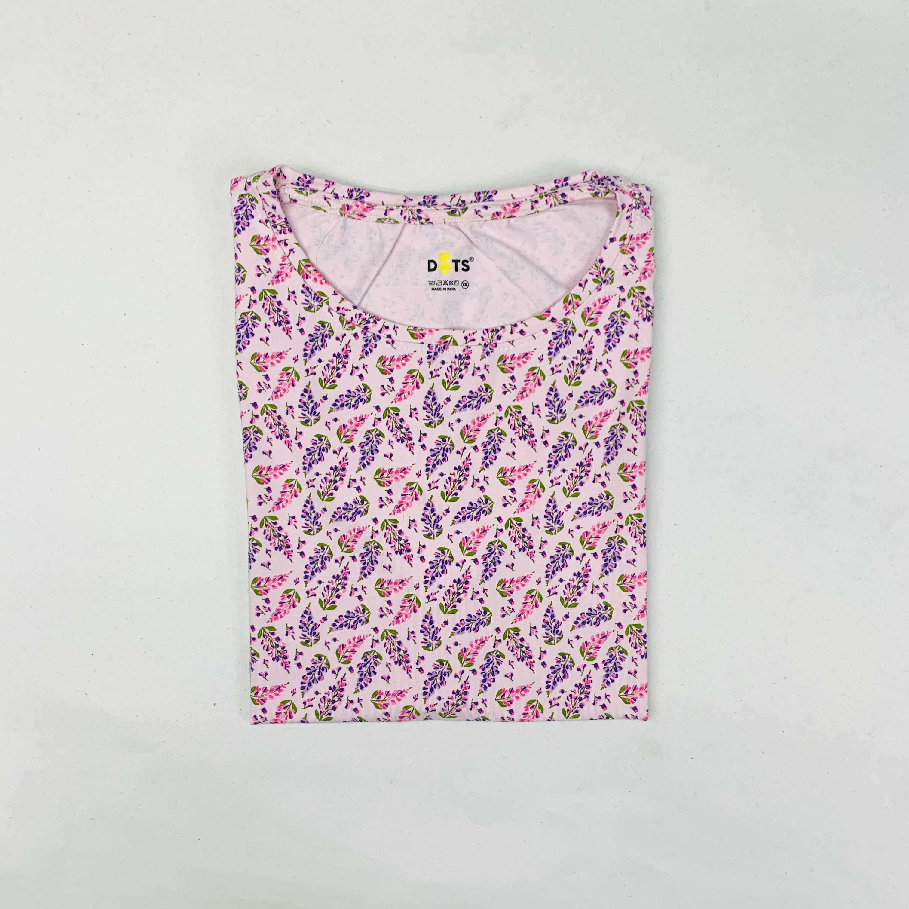 Dots Ladies Printed T-Shirt