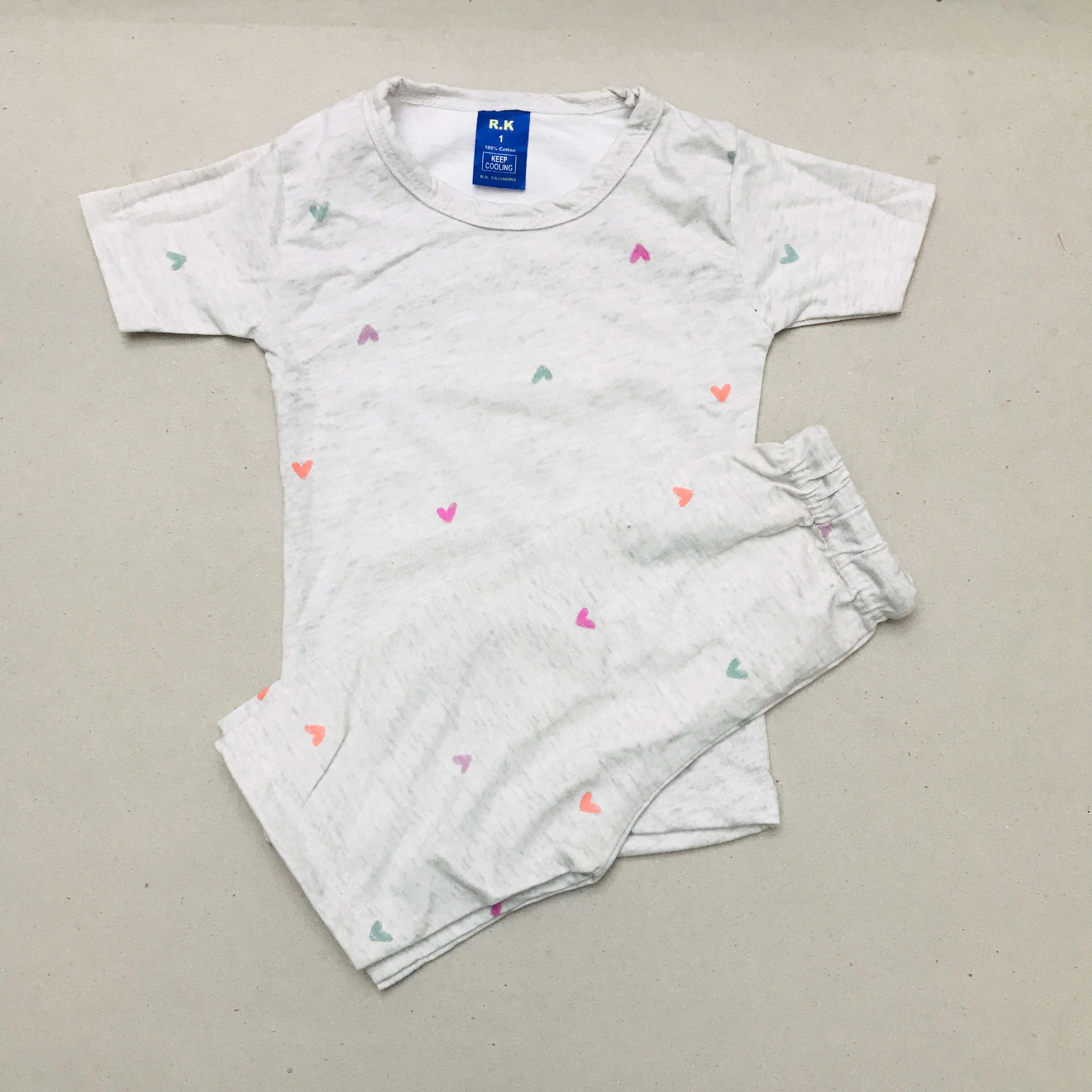 Kids Printed Shorts Set