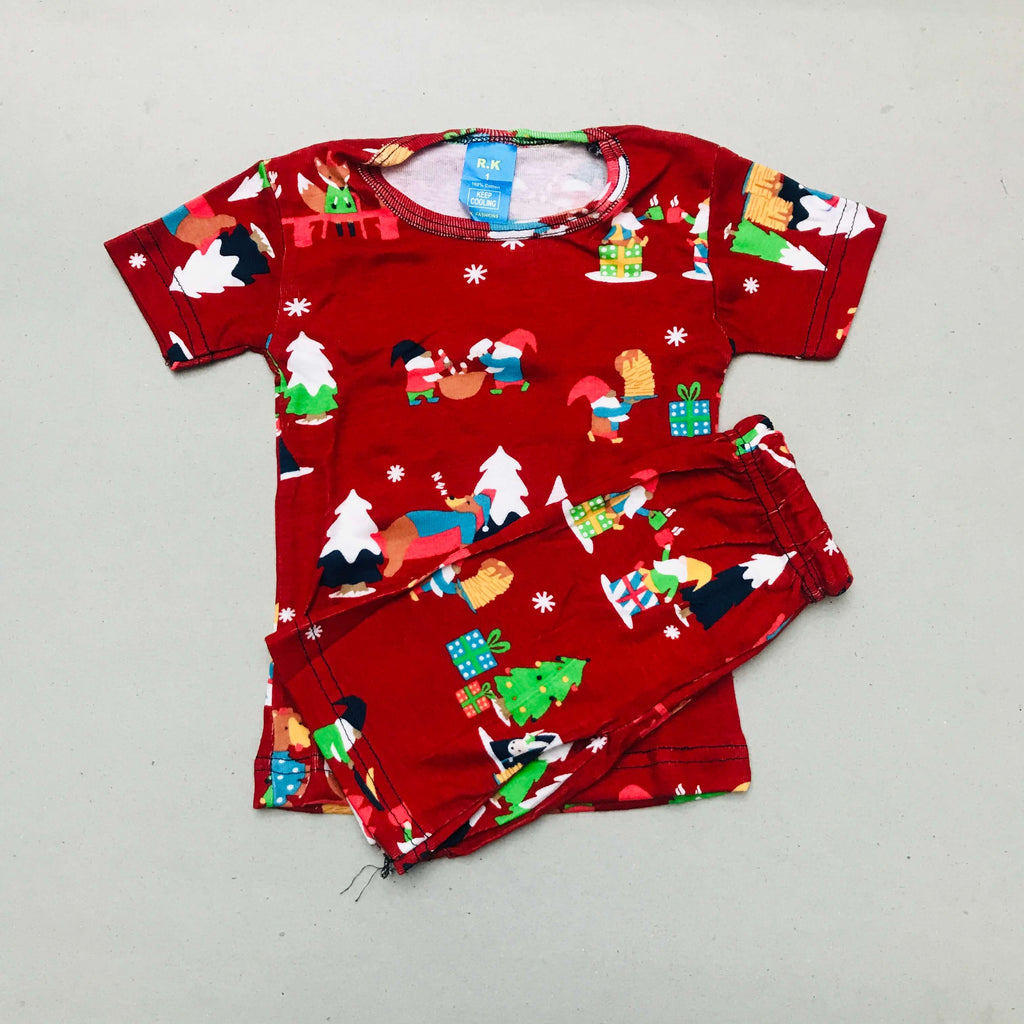 Kids Printed Shorts Set