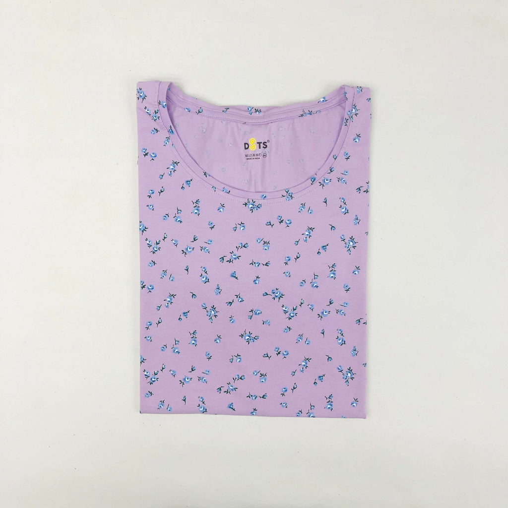 Dots Ladies Printed T-Shirt