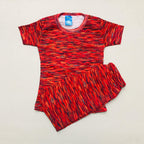Kids Printed Shorts Set