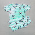 Kids Printed Shorts Set