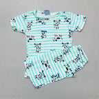 Kids Printed Shorts Set