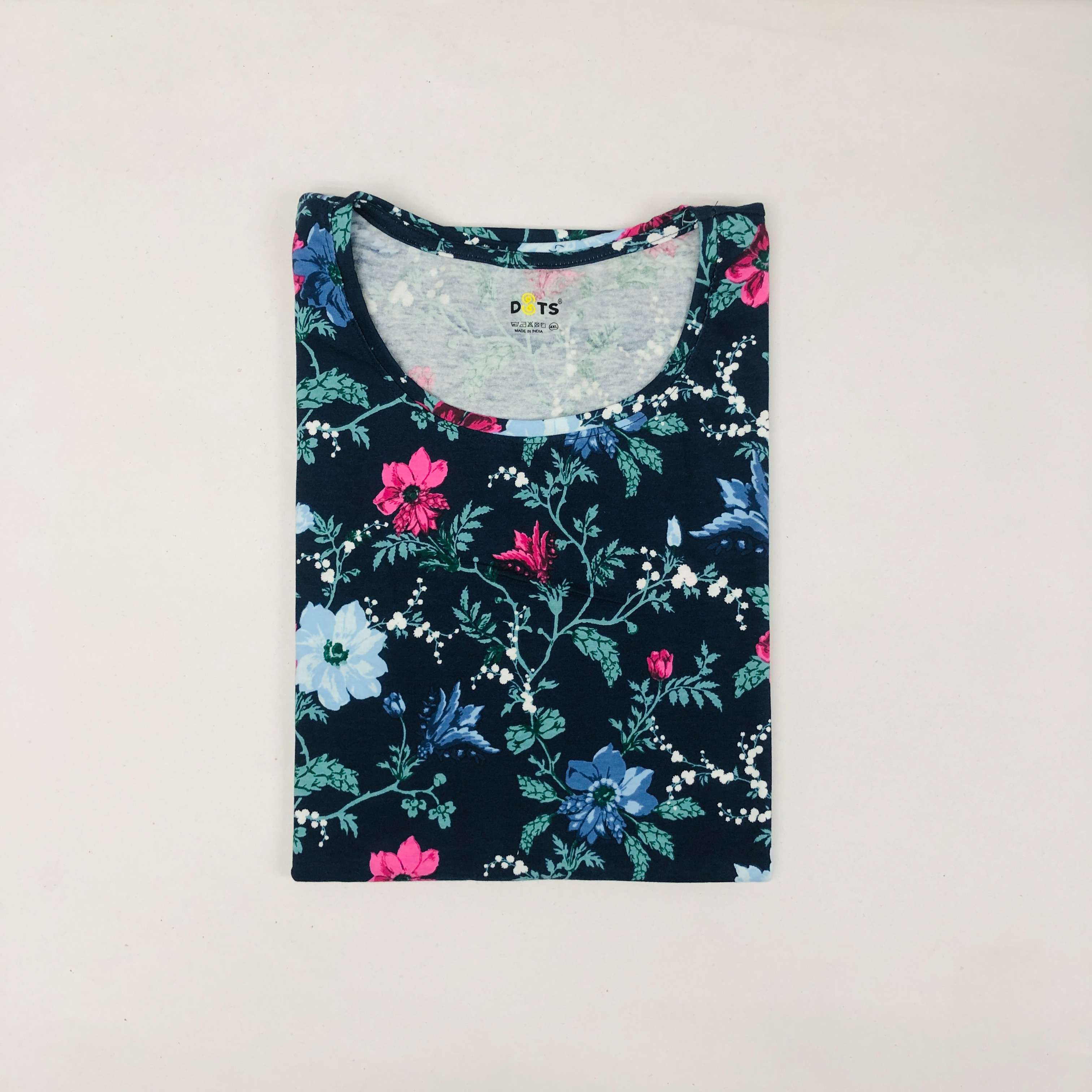 Dots Ladies Printed T-Shirt