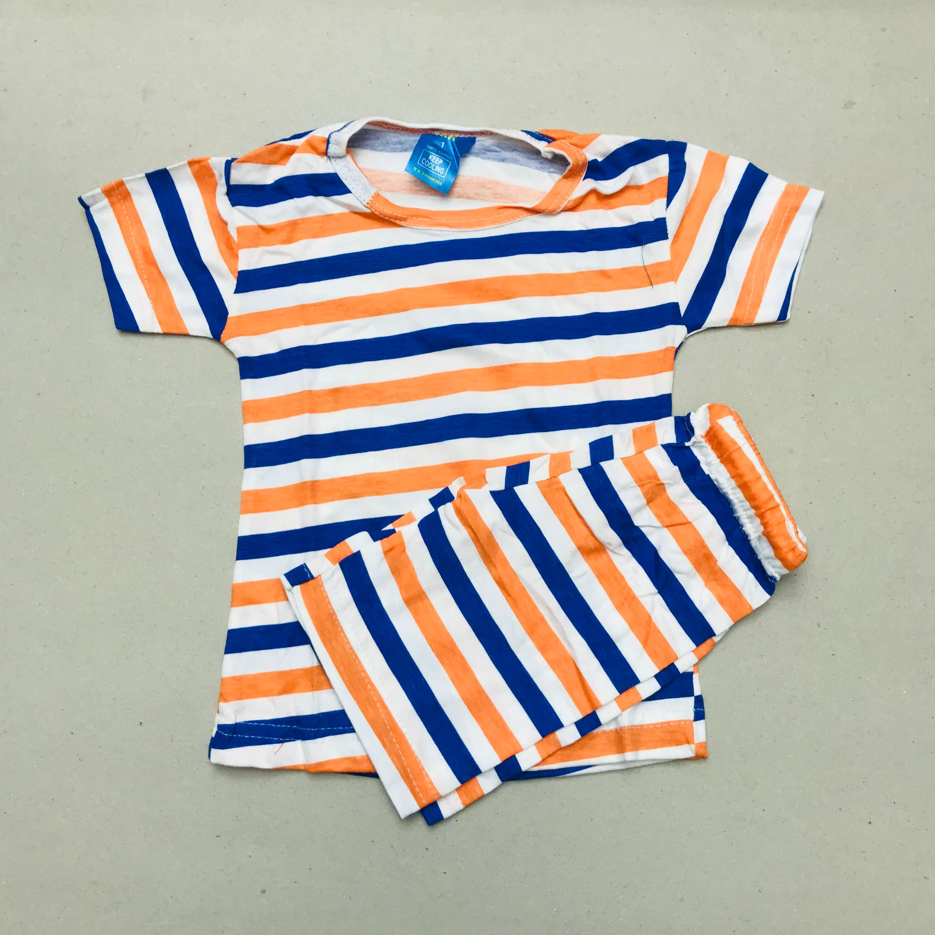 Kids Printed Shorts Set