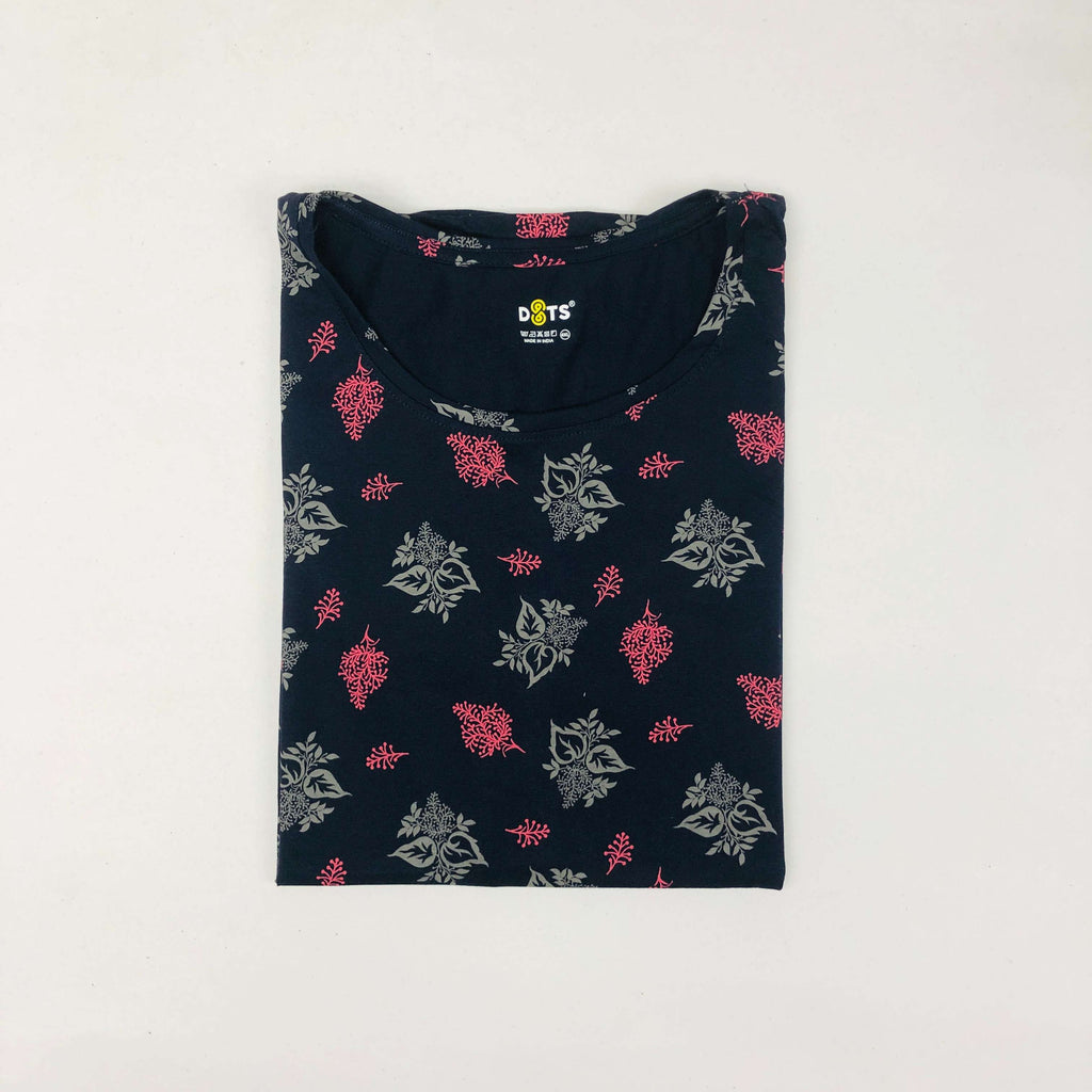 Dots Ladies Printed T-Shirt