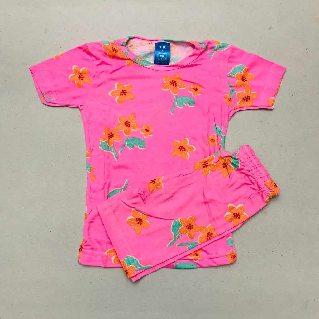 Kids Printed Shorts Set