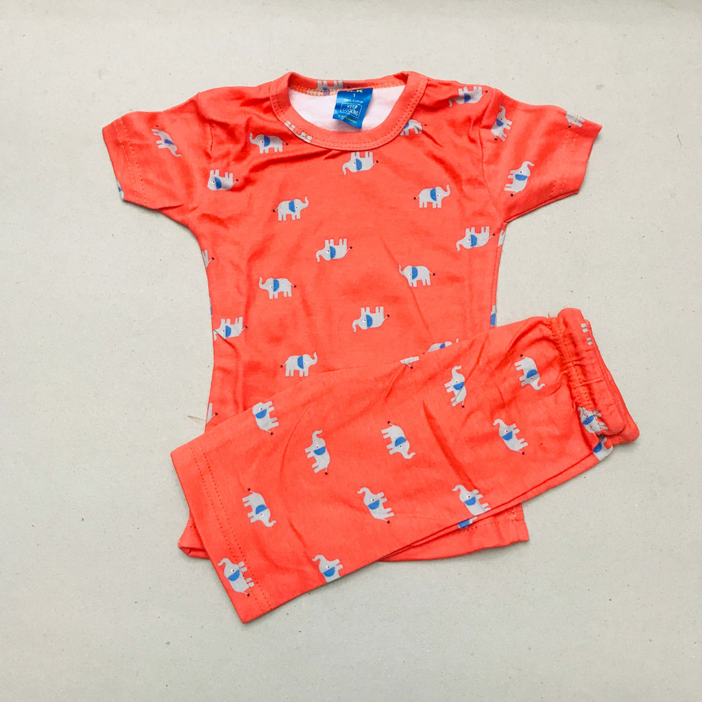 Kids Printed Shorts Set