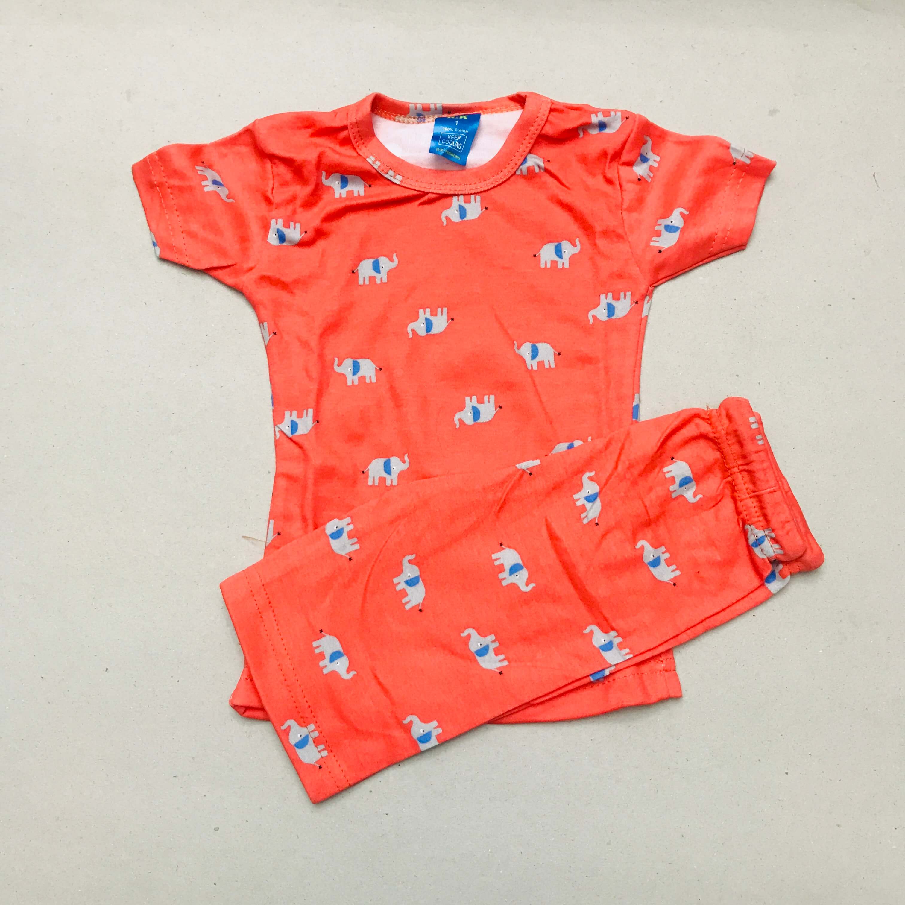 Kids Printed Shorts Set