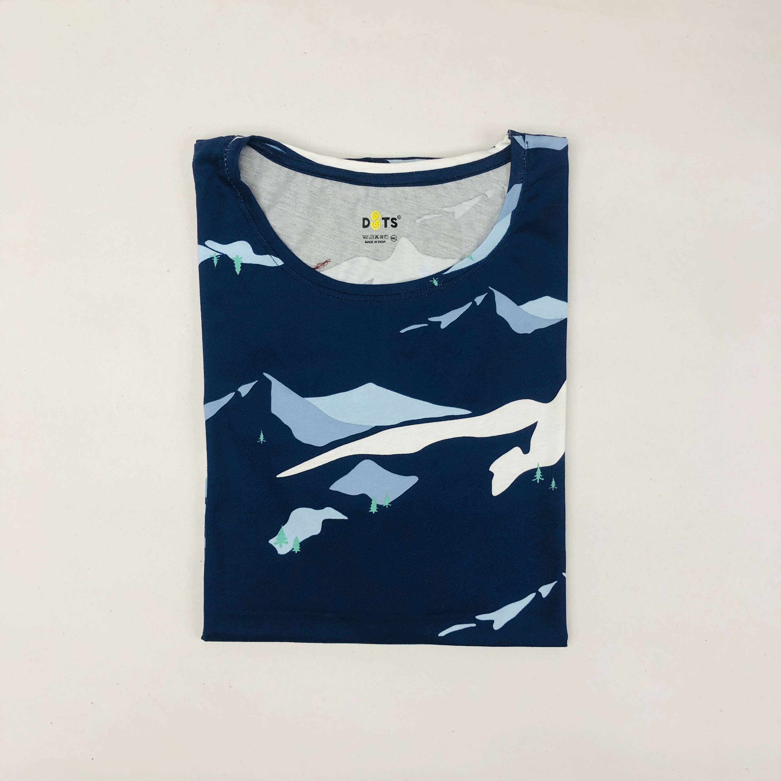 Dots Ladies Printed T-Shirt
