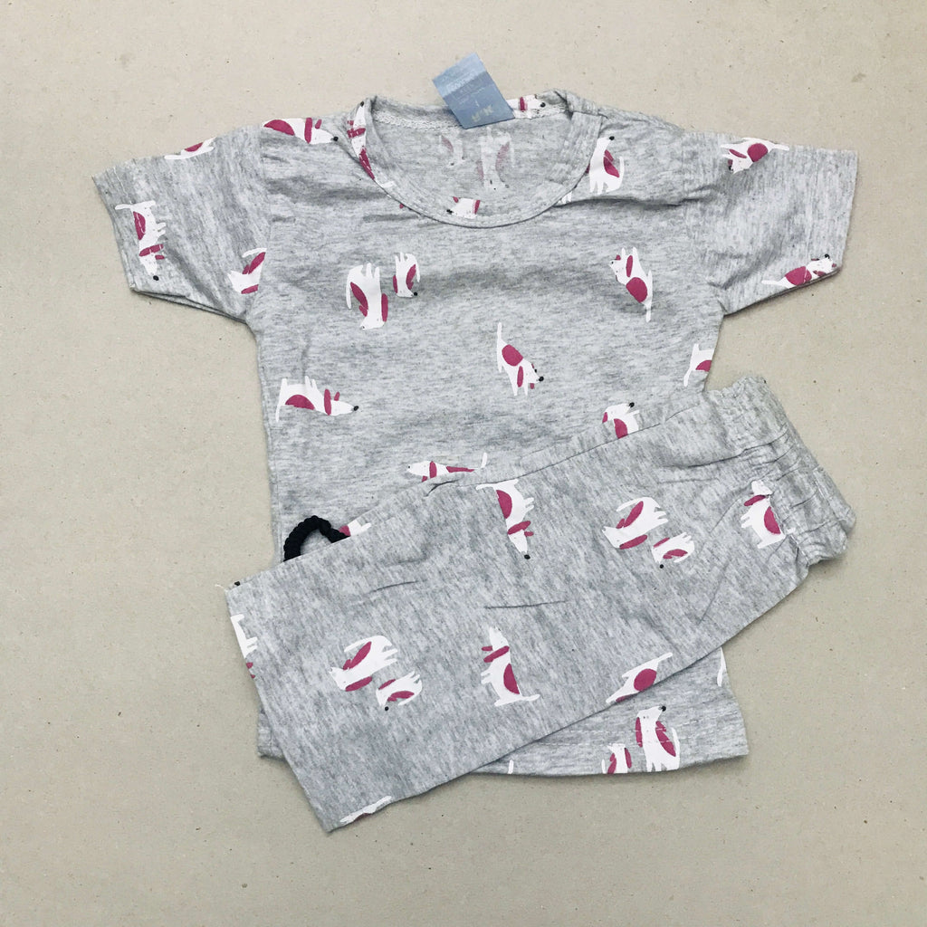 Kids Printed Shorts Set