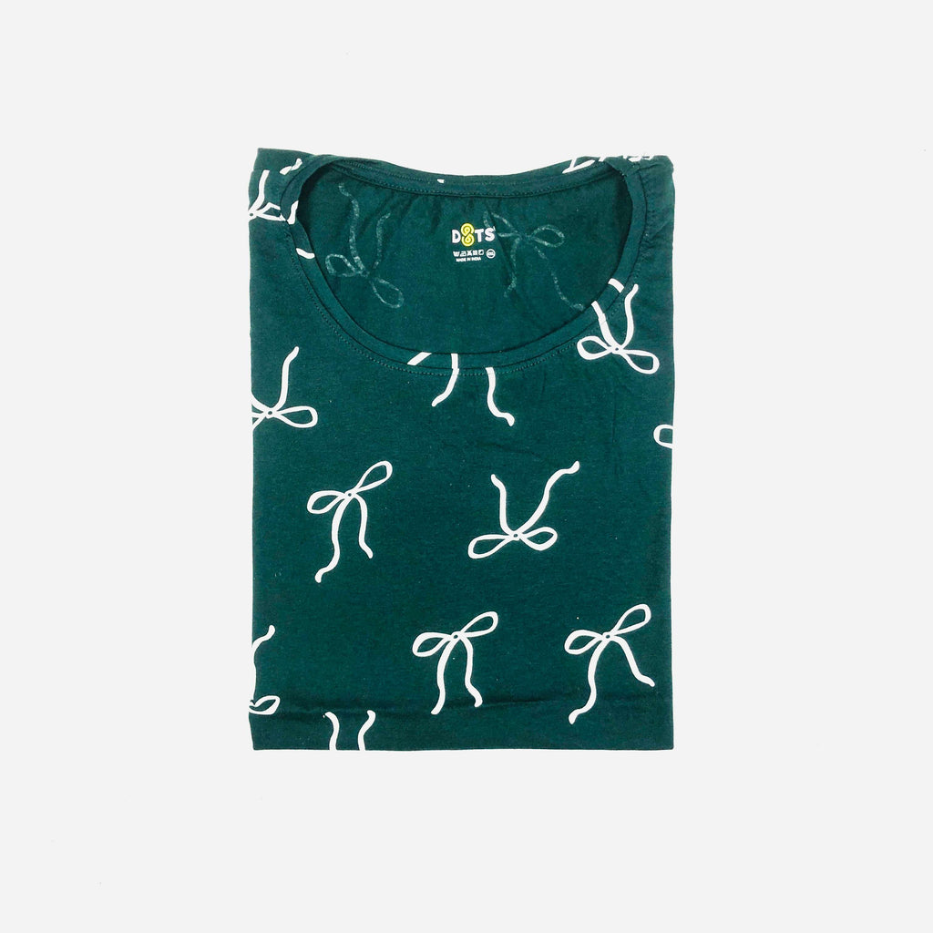 Dots Ladies Printed T-Shirt