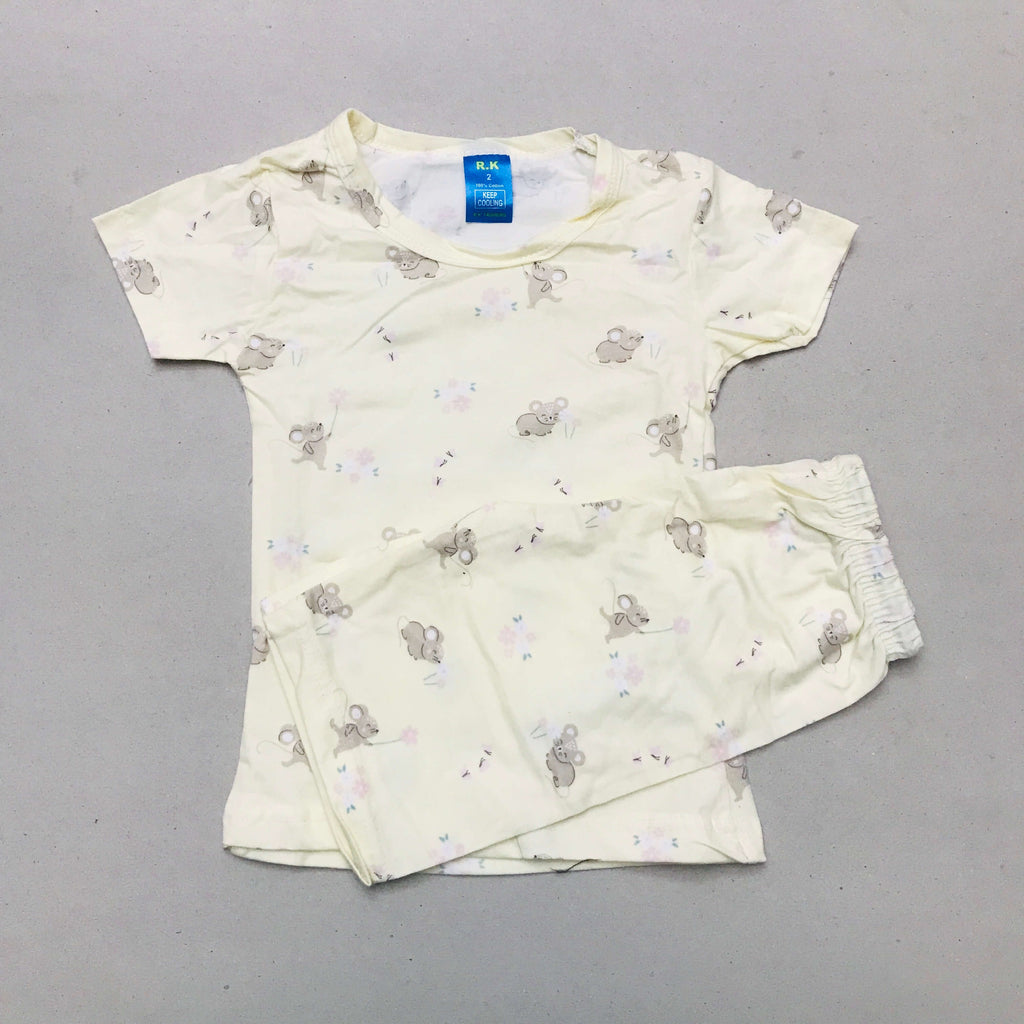 Kids Printed Shorts Set