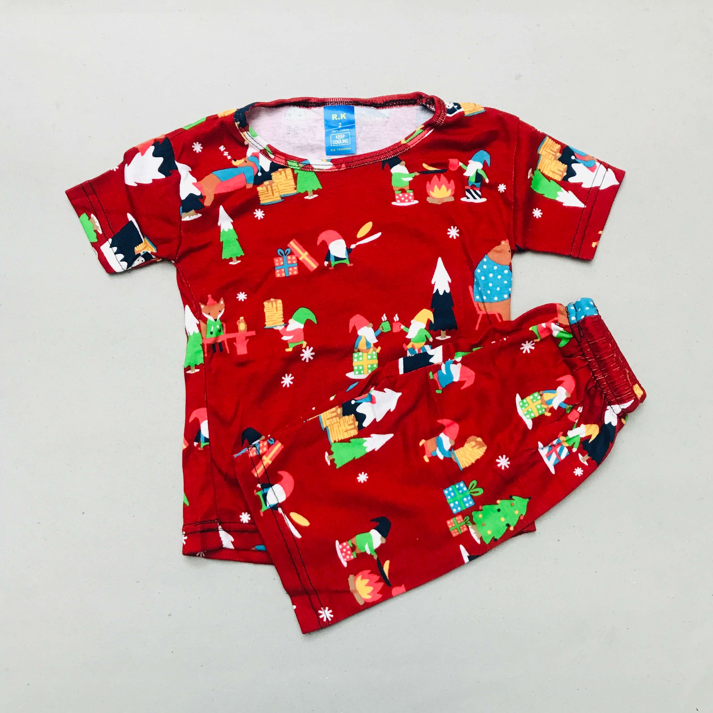 Kids Printed Shorts Set