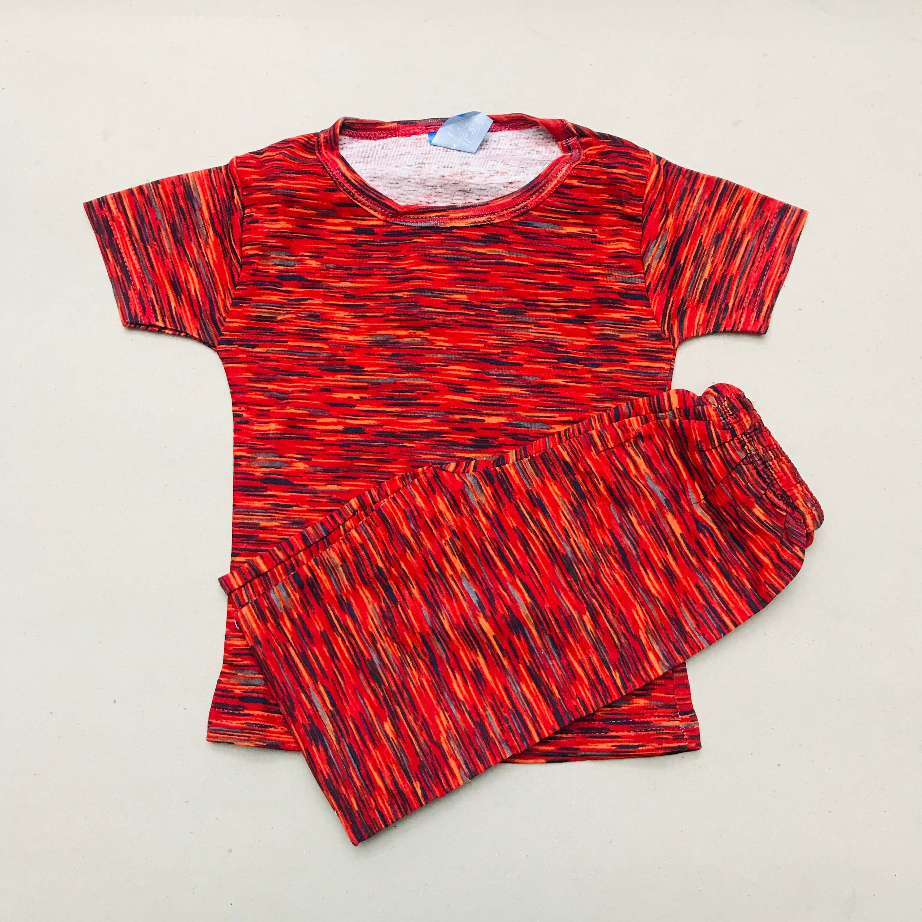 Kids Printed Shorts Set