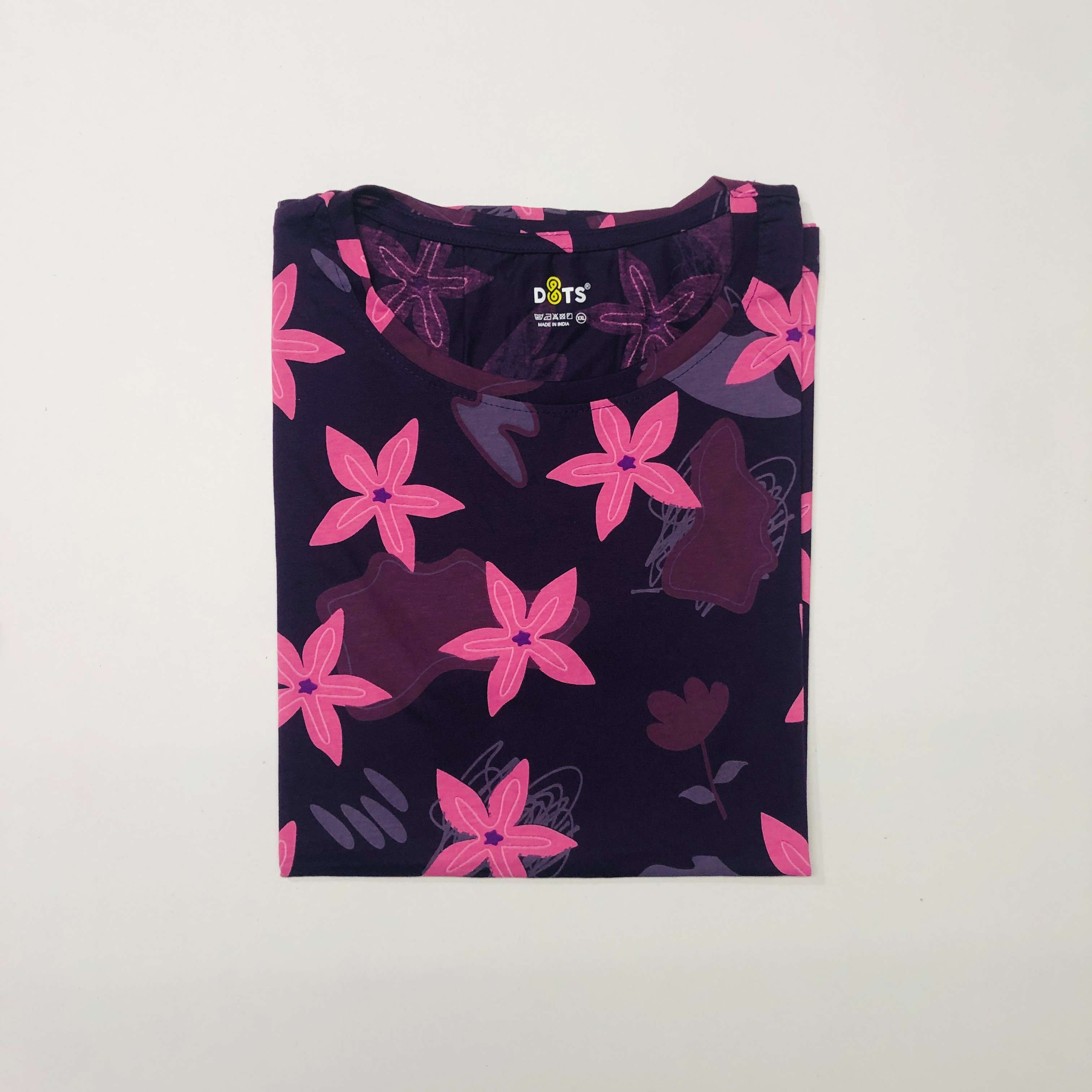 Dots Ladies Printed T-Shirt