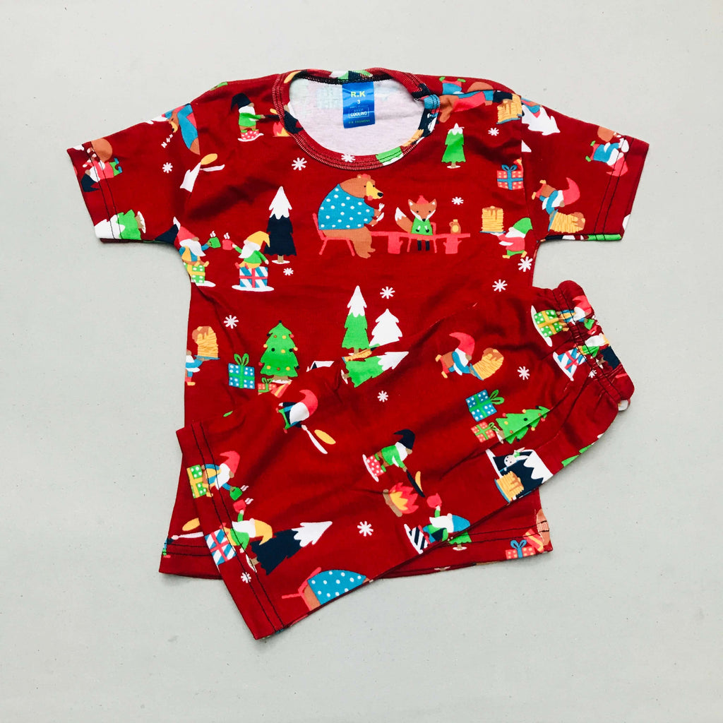 Kids Printed Shorts Set