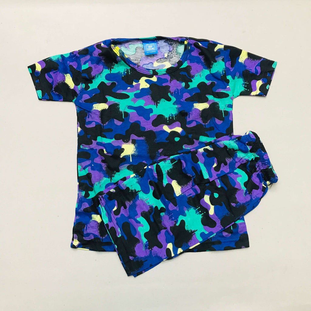 Kids Printed Shorts Set
