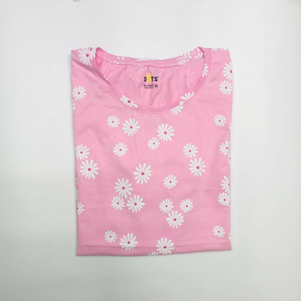 Dots Ladies Printed T-Shirt