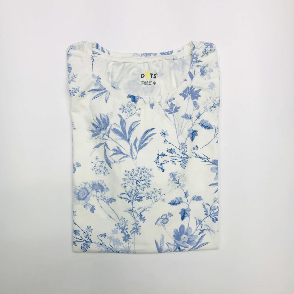 Dots Ladies Printed T-Shirt