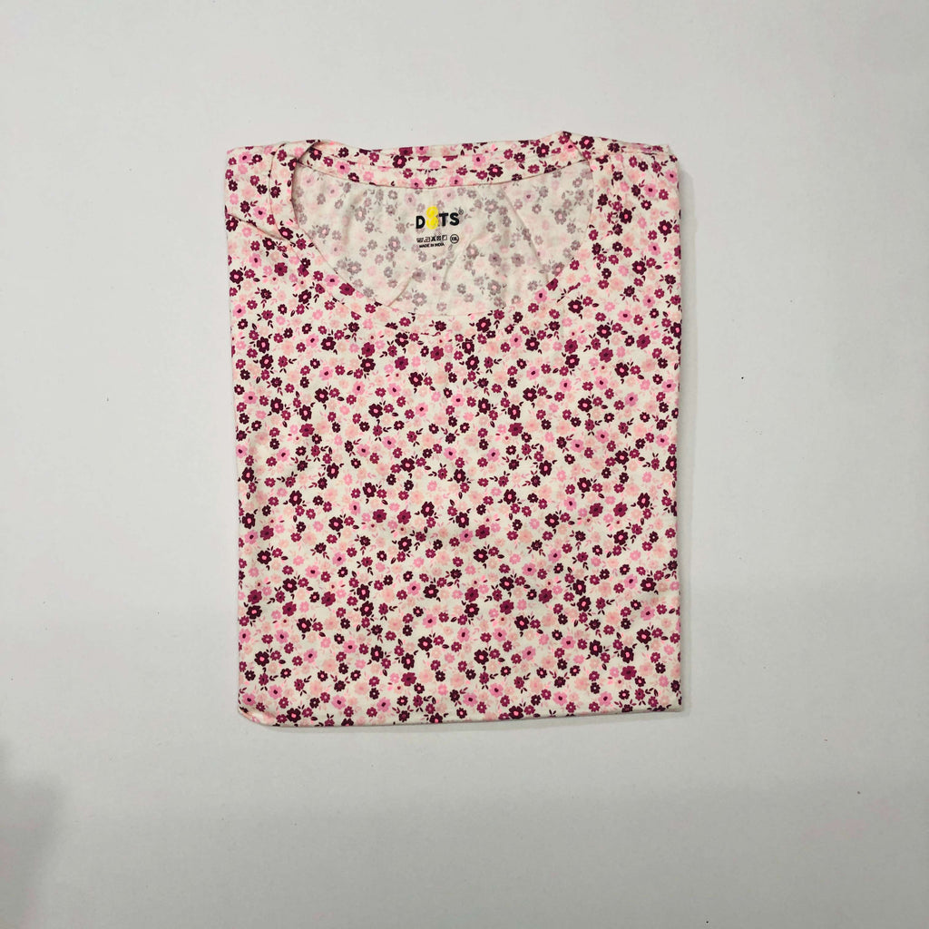 Dots Ladies Printed T-Shirt