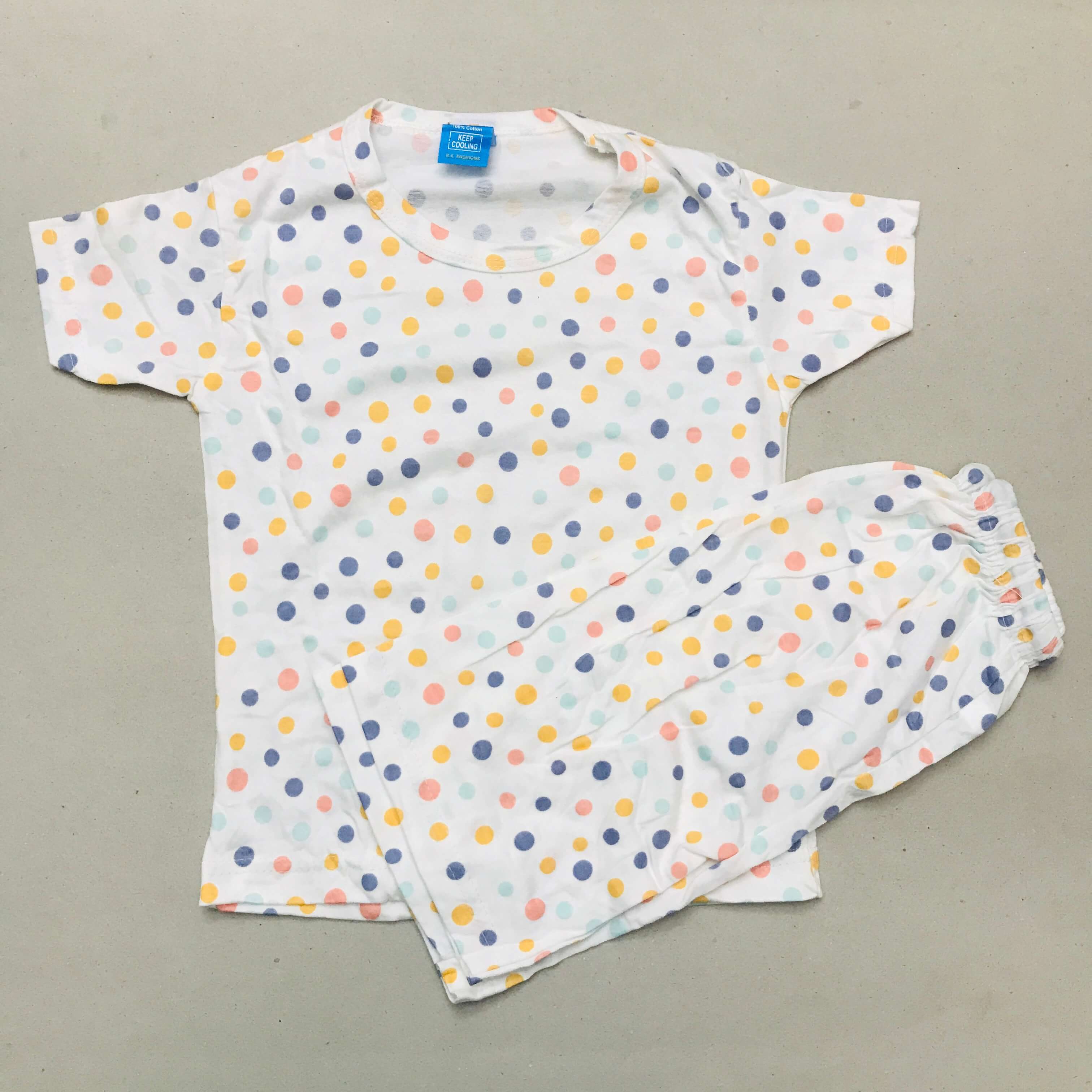Kids Printed Shorts Set