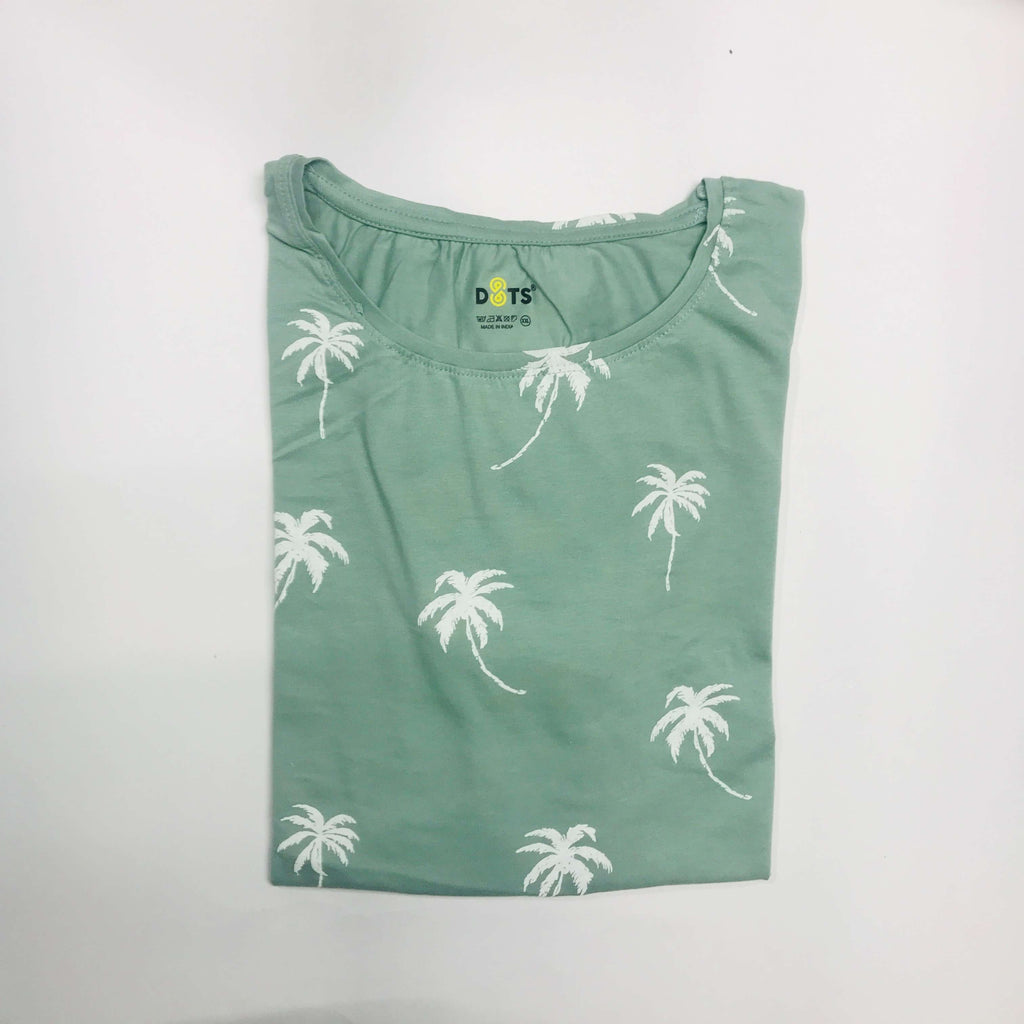 Dots Ladies Printed T-Shirt