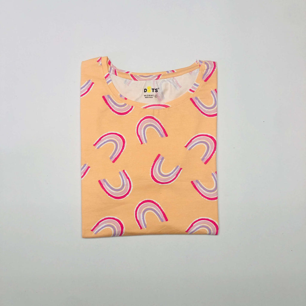 Dots Ladies Printed T-Shirt
