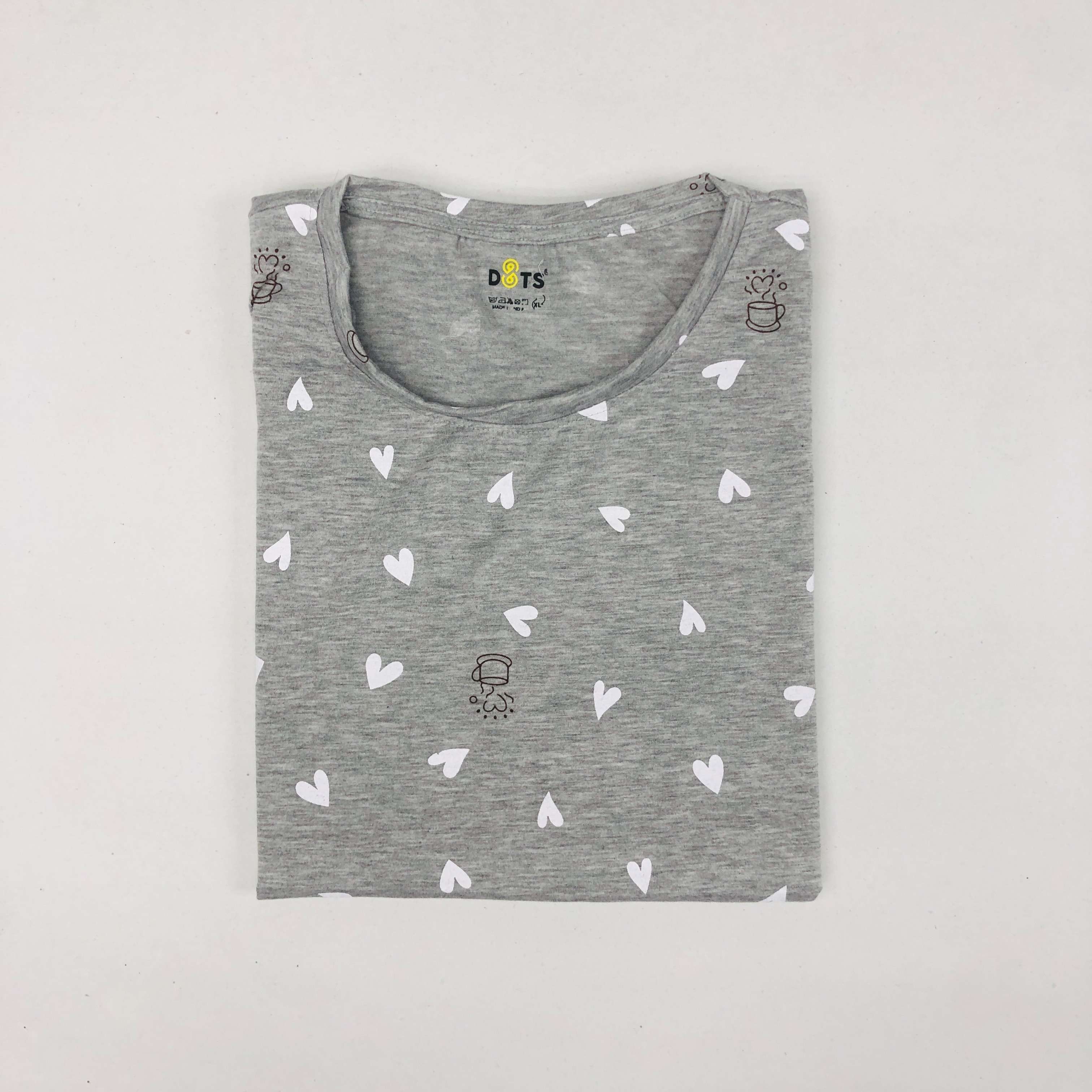 Dots Ladies Printed T-Shirt