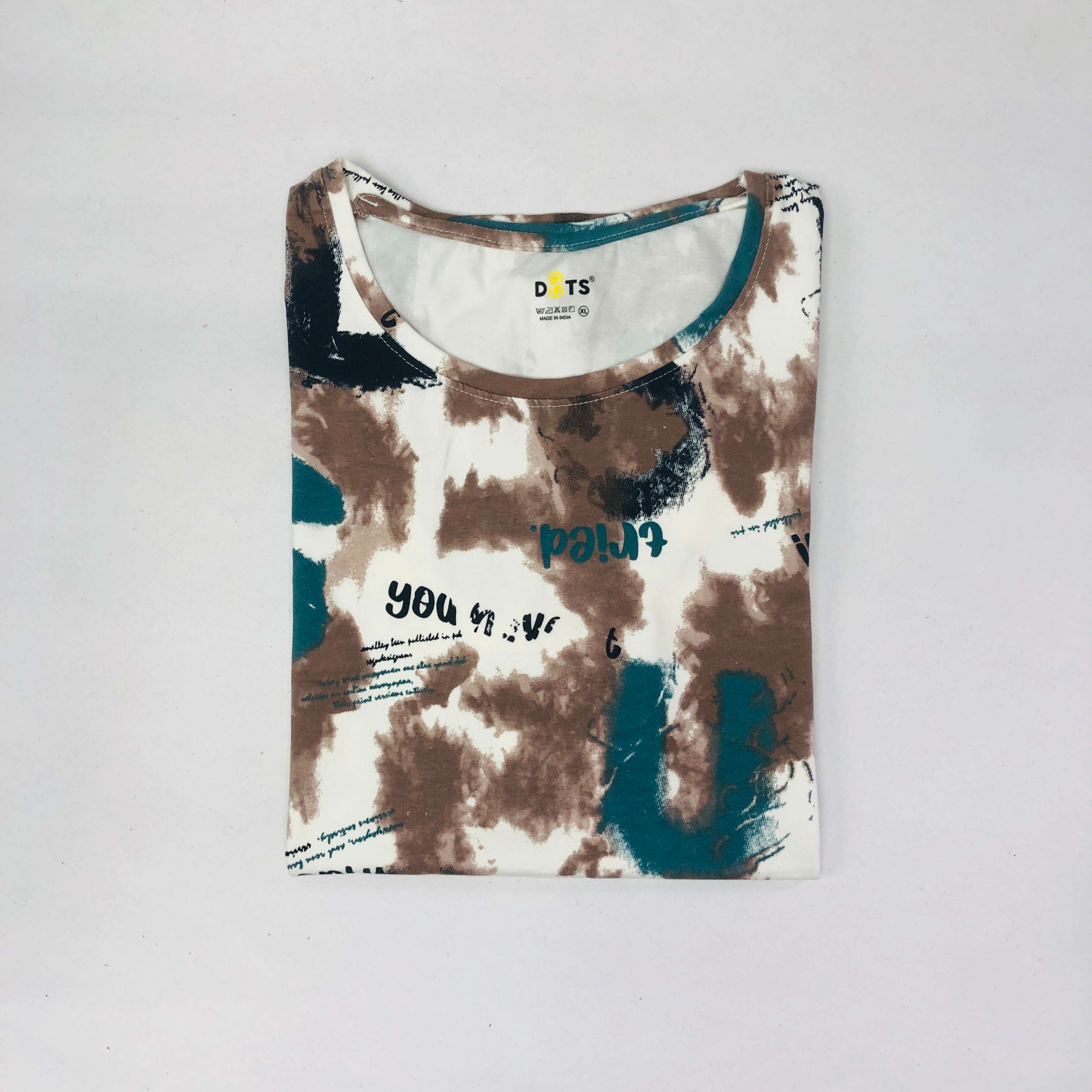Dots Ladies Printed T-Shirt