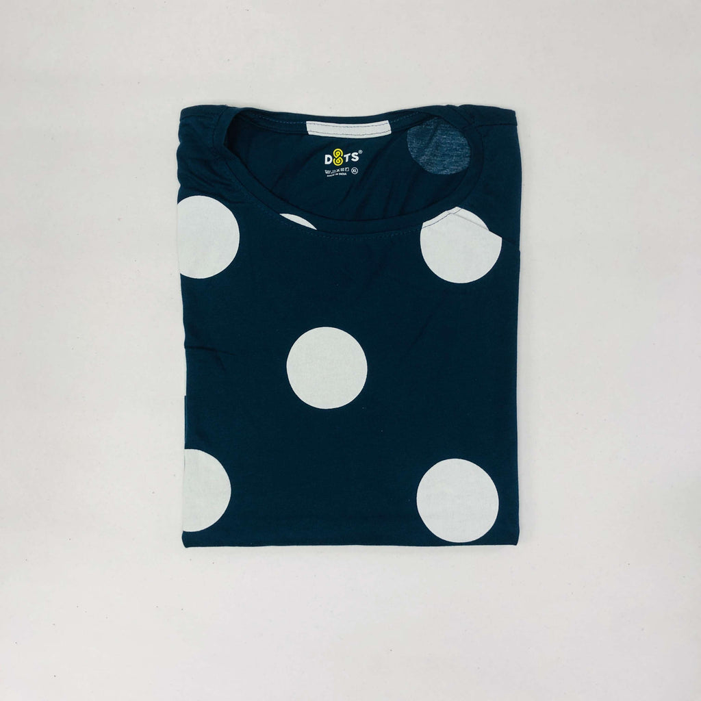 Dots Ladies Printed T-Shirt