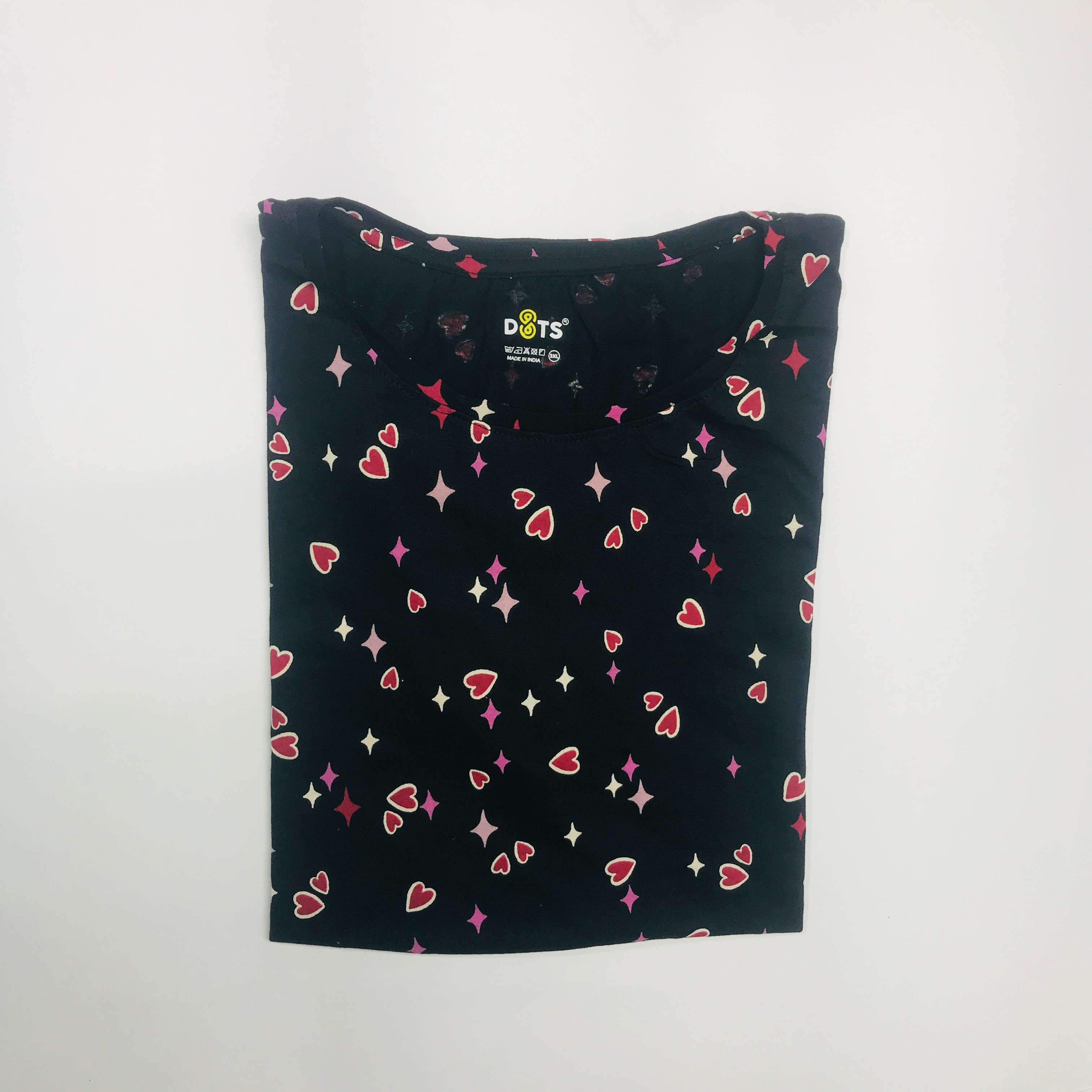 Dots Ladies Printed T-Shirt