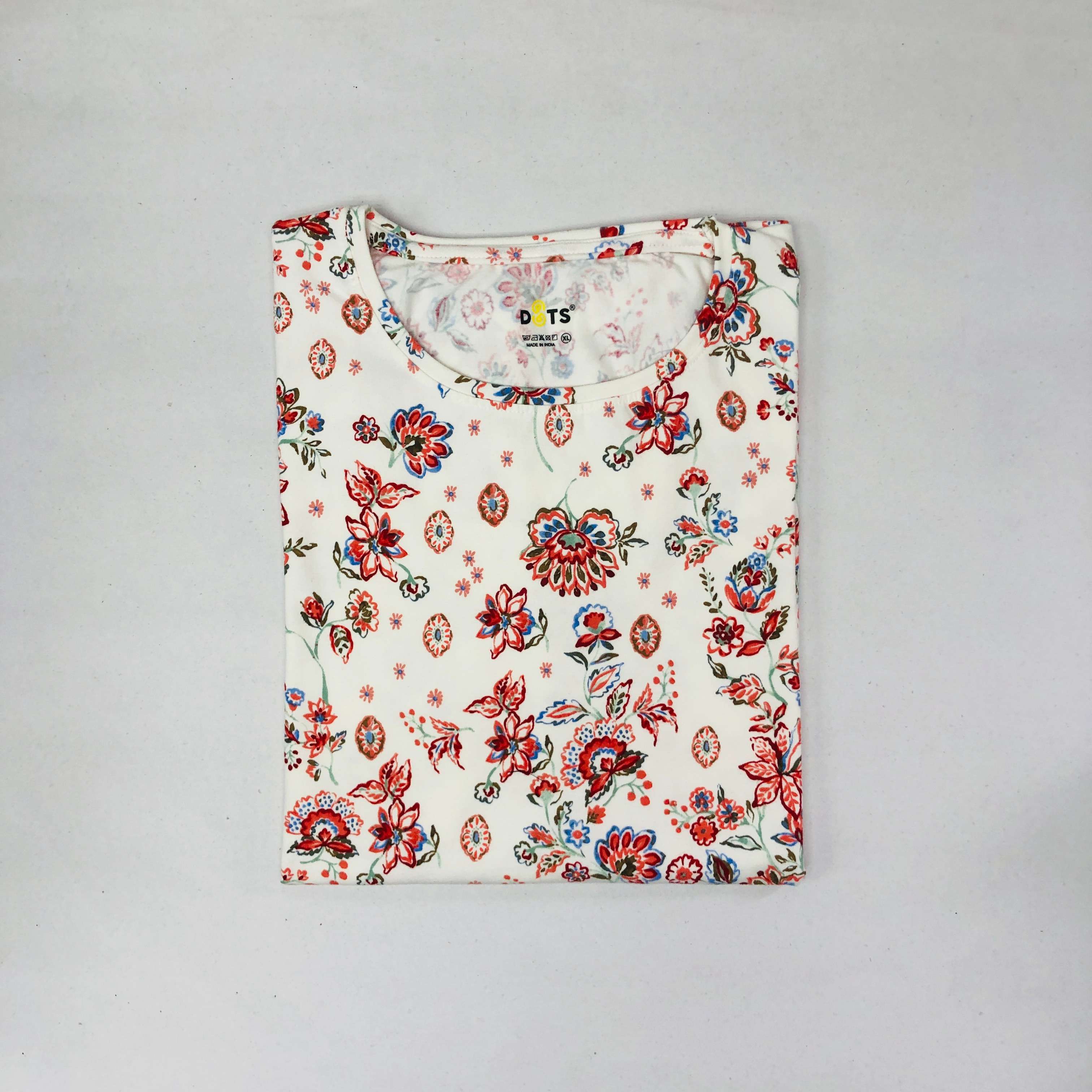 Dots Ladies Printed T-Shirt